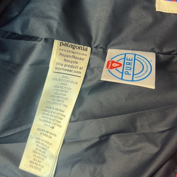 NWT Patagonia Kids Nano Puff Brick Quilted Puffer Jacket Brick Boys Size Large - Picture 9 of 10